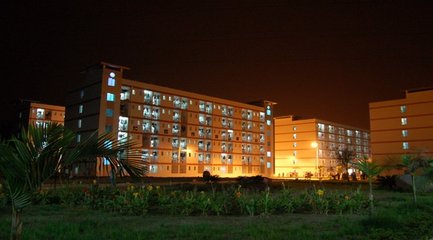 学校夜景 学校夜景