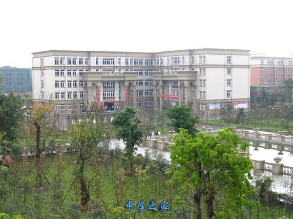 四川省安岳第一职业技术学校校园一景
